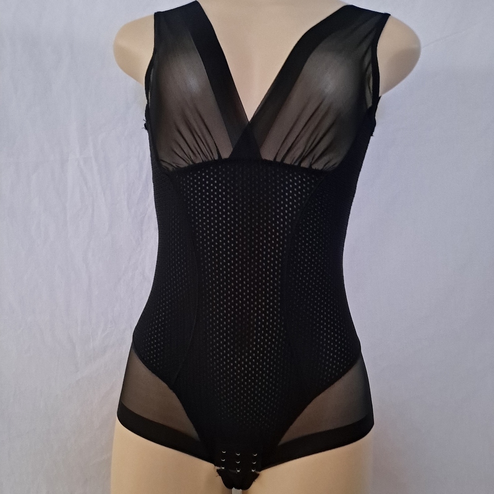 BLACK BODYSUIT SEE-THROUGH